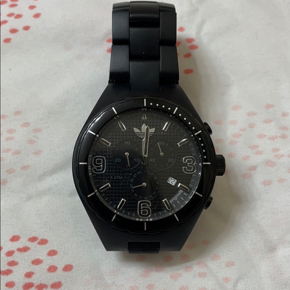 Men’s Adidas black watch